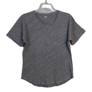 Madewell Gray Short Sleeve Cotton Tee Women's XL